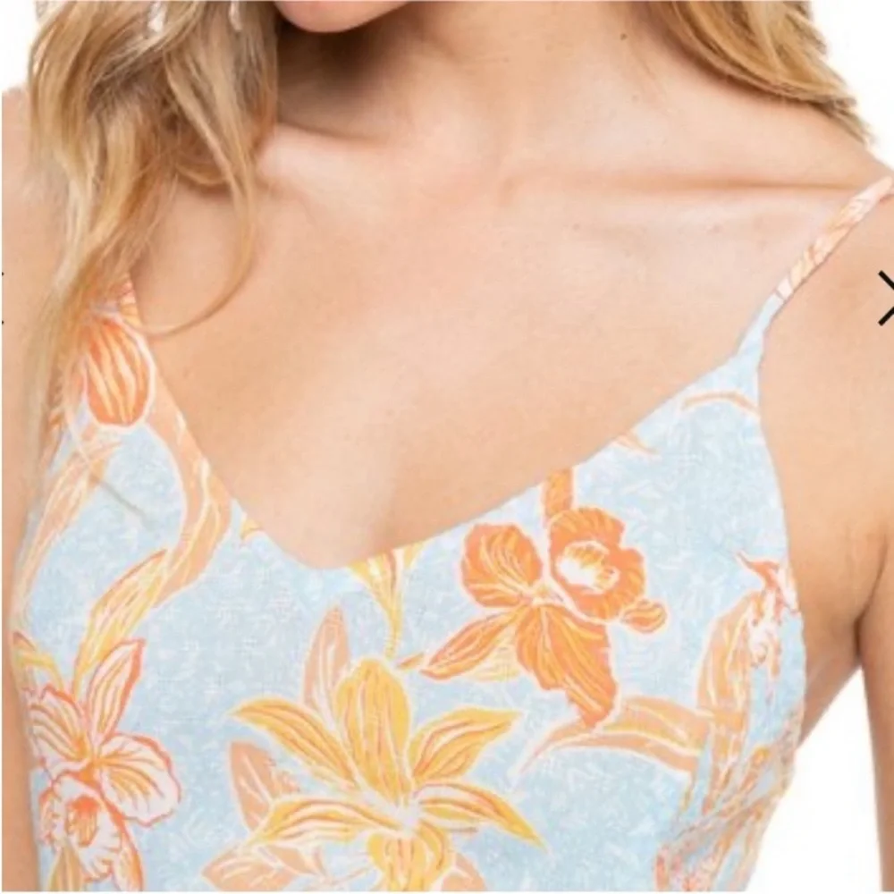 Roxy Land Of All Strappy Midi Dress - Picture 4 of 7